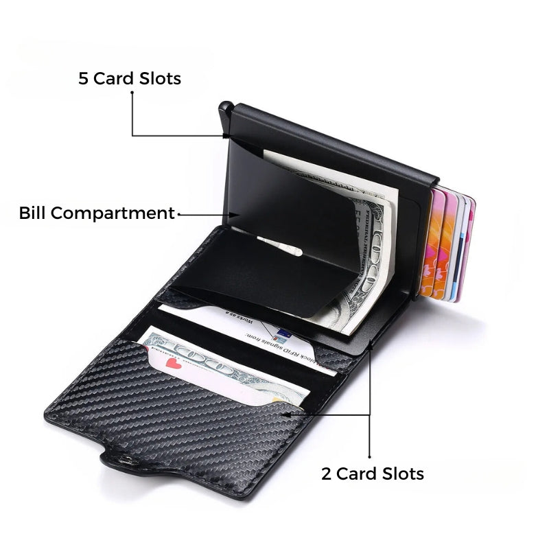 7SUIT Carbon Anti-Theft Wallet